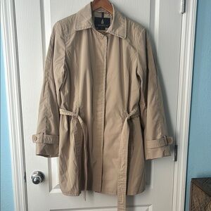 London Fog Classic Tan Trench Coat for Women